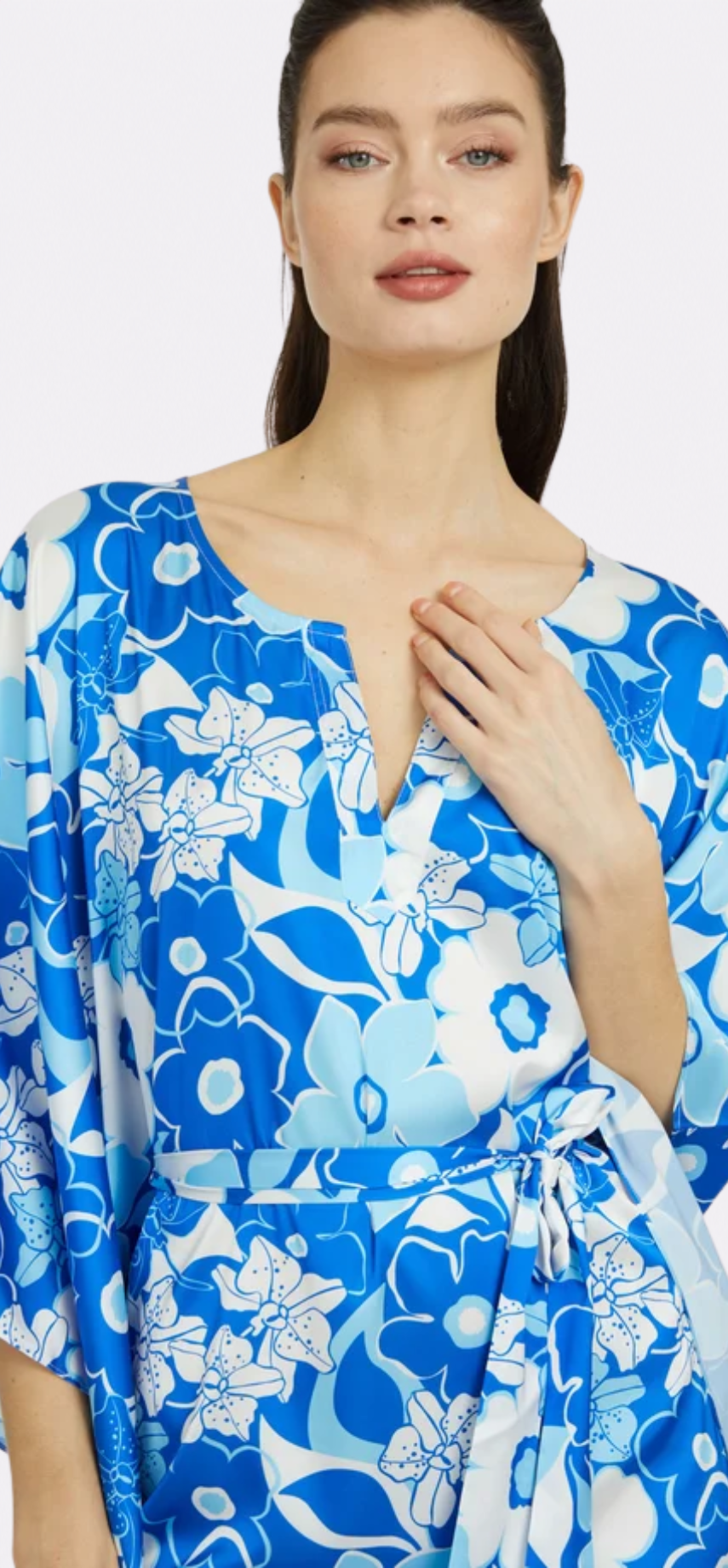 Blue Crush Short Caftan