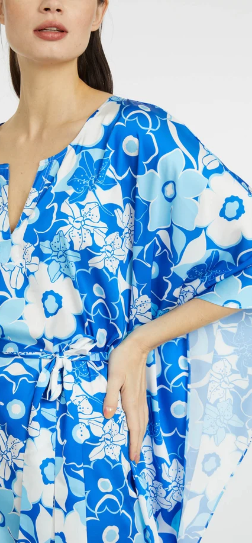 Blue Crush Short Caftan