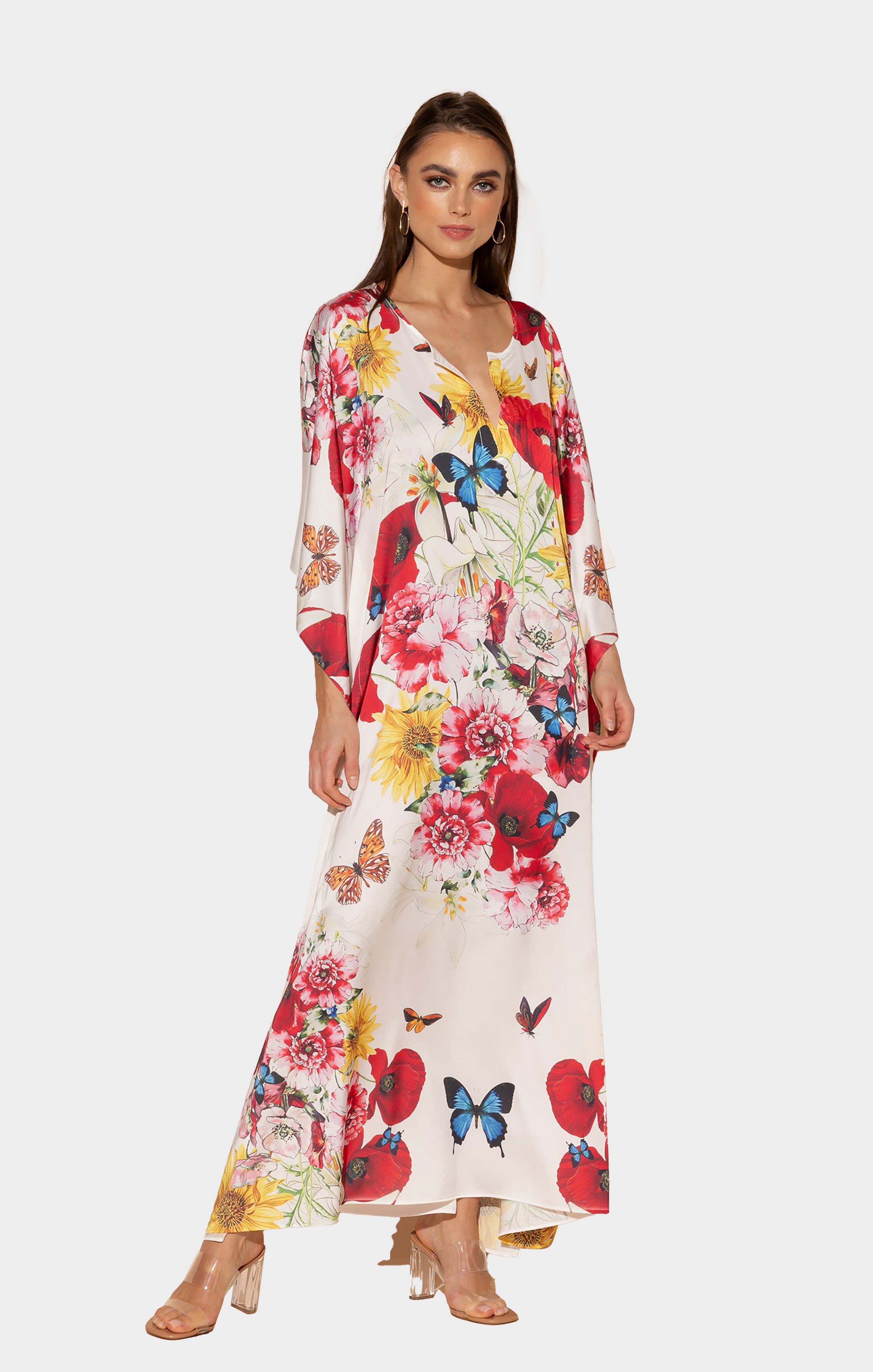 Bouquet Long Caftan