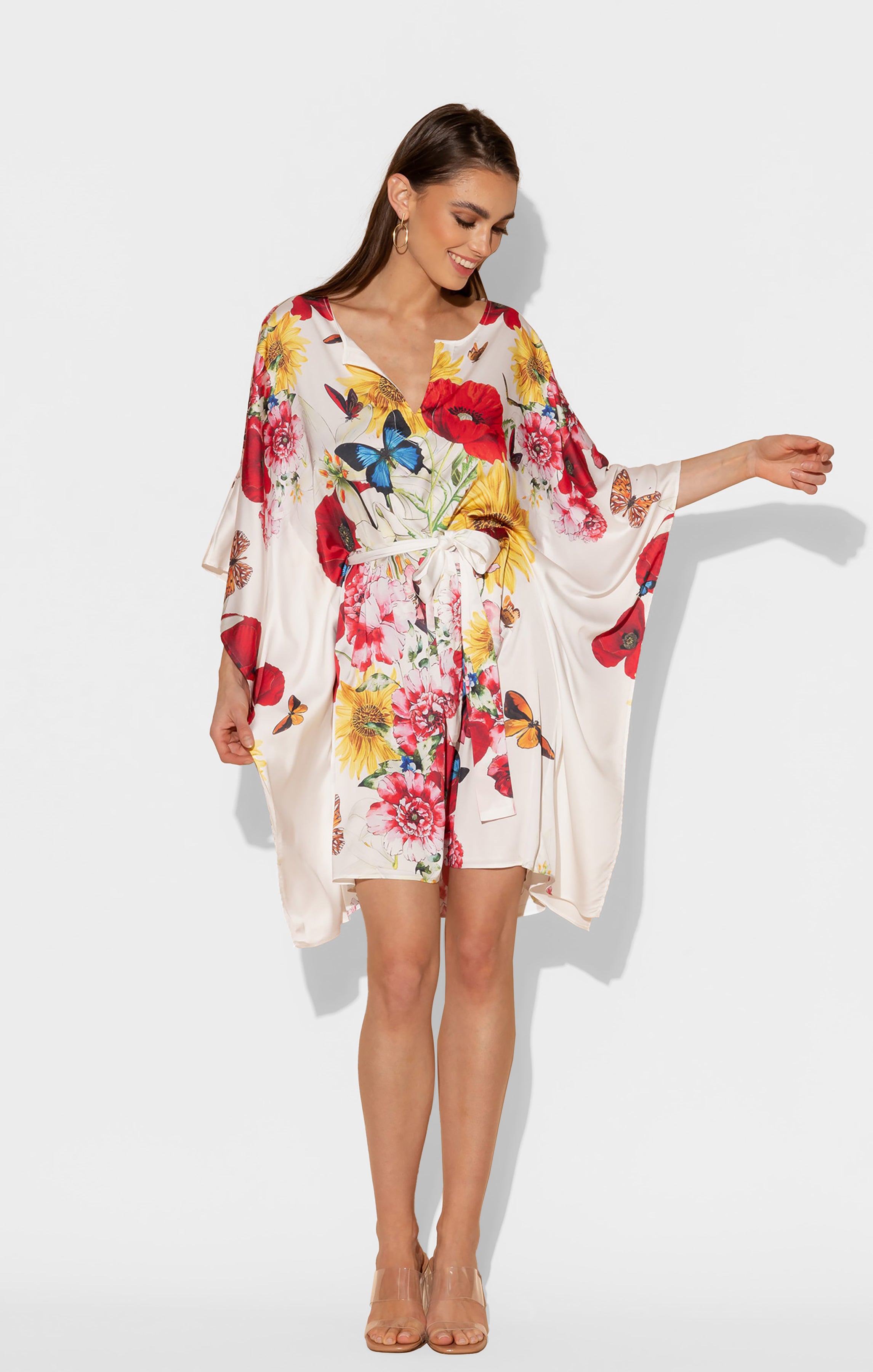 Bouquet Short Caftan