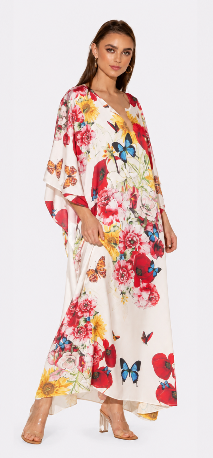 Bouquet Long Caftan