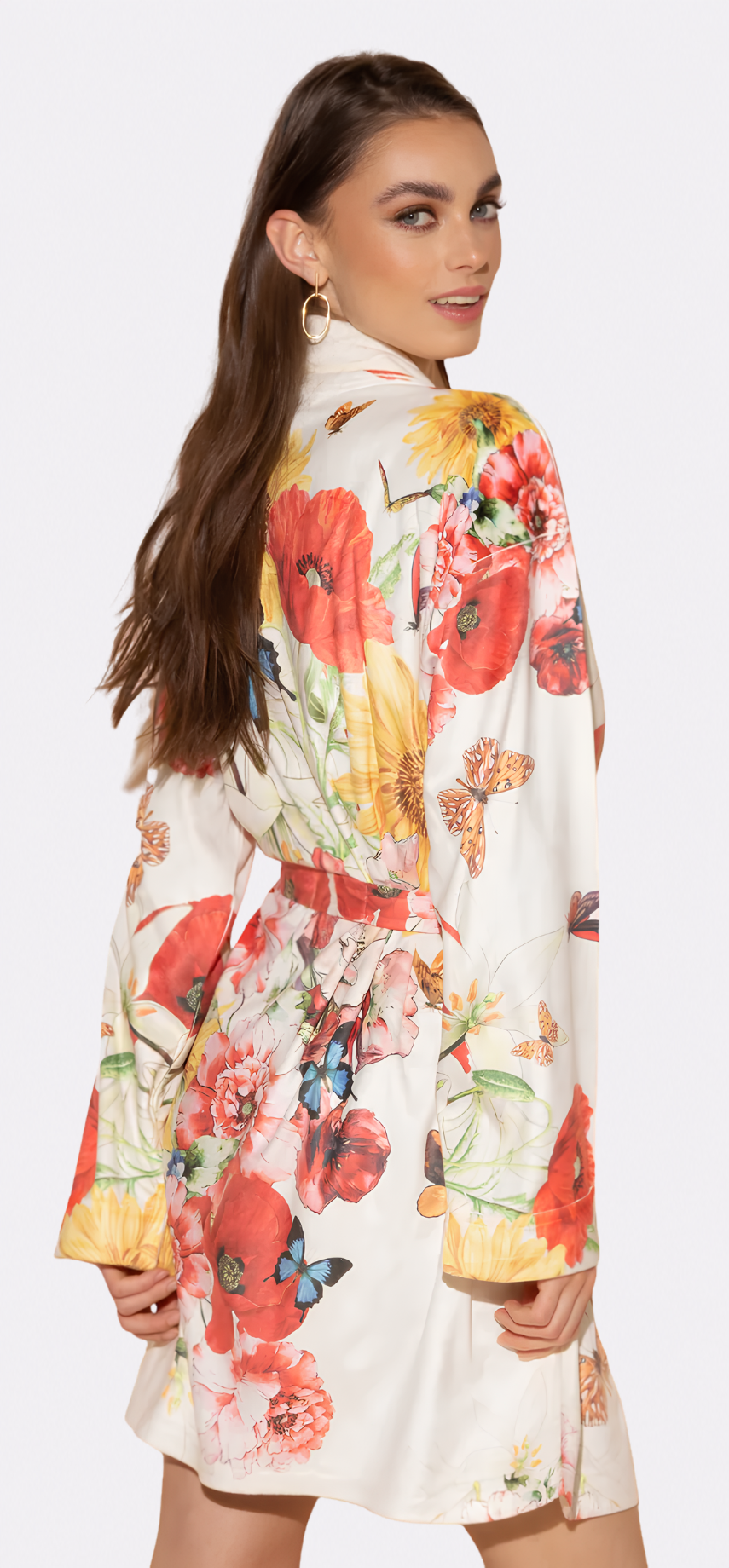 Bouquet Short Robe