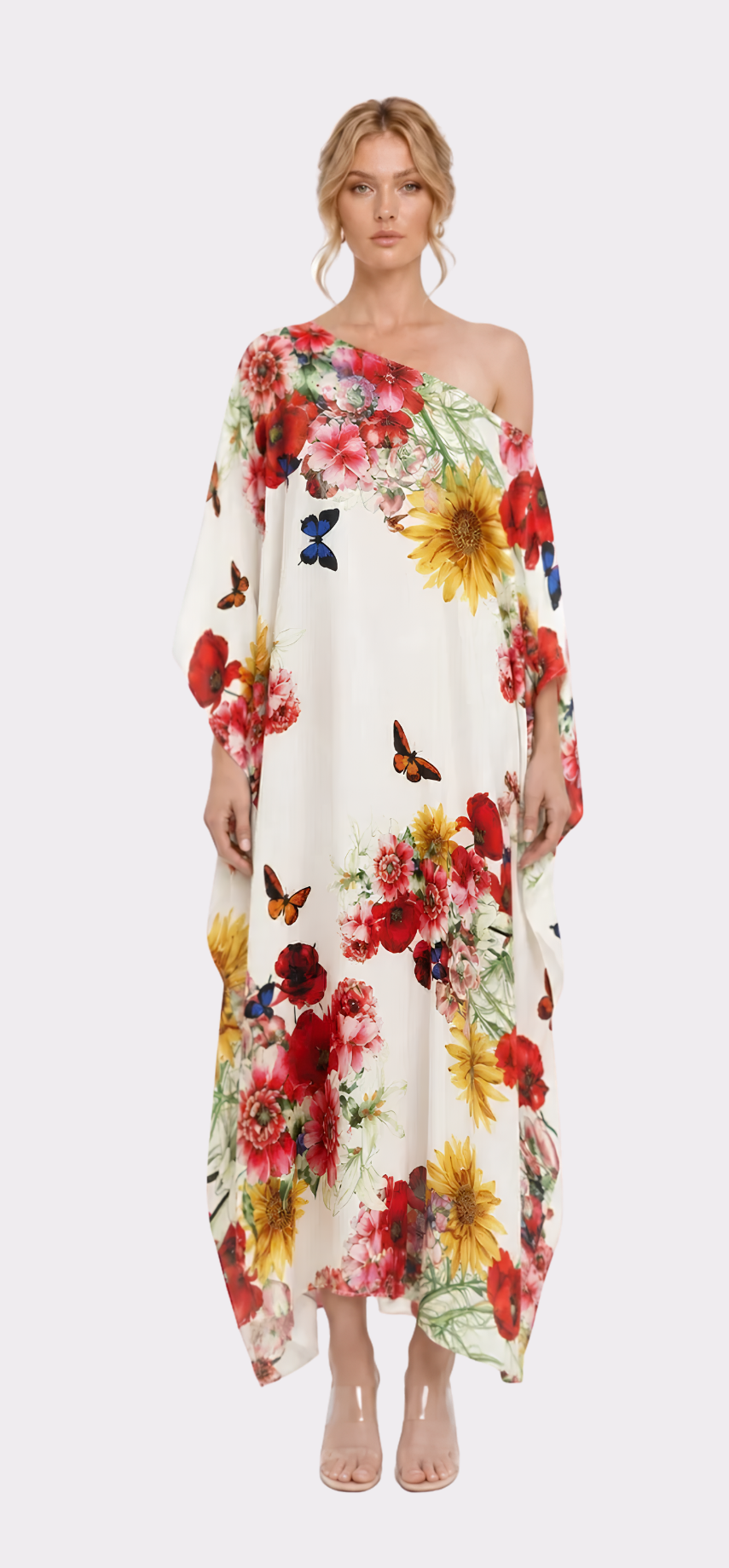Bouquet Three-in-One Maxi Dress
