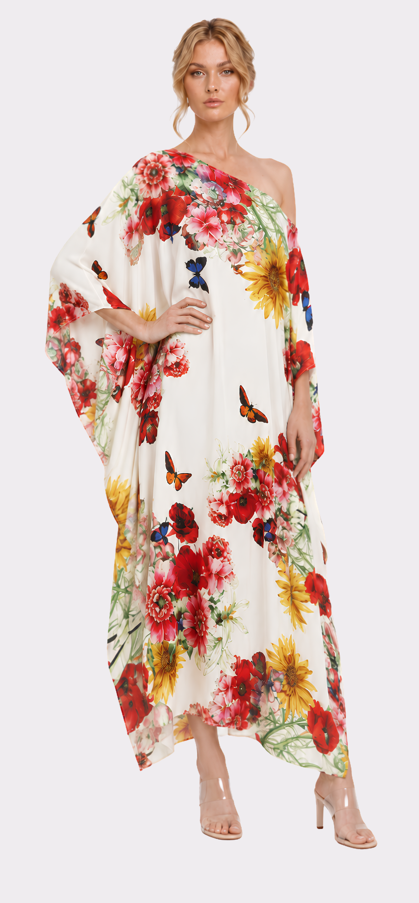 Bouquet Three-in-One Maxi Dress