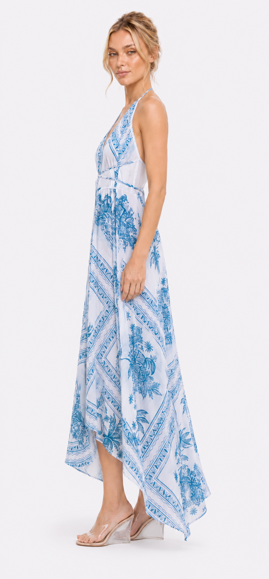 Bungalow Blue Infinity Dress