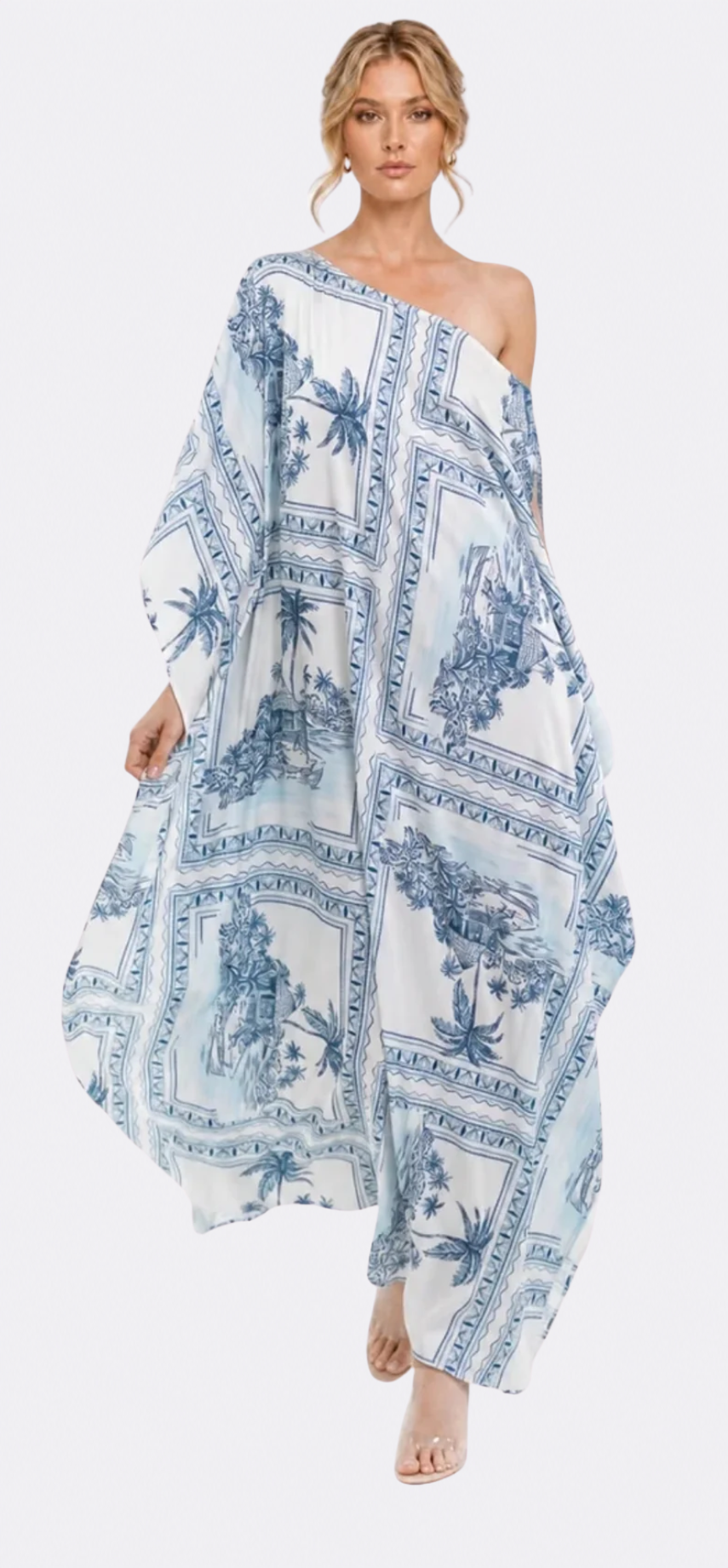 Bungalow Blue Three-in-One Maxi Dress
