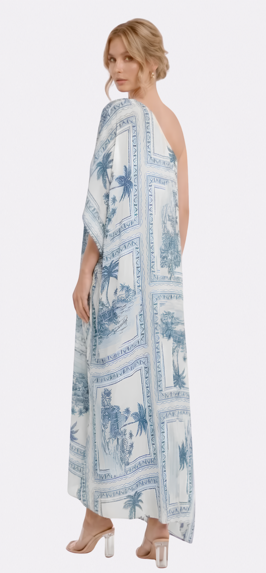 Bungalow Blue Three-in-One Maxi Dress