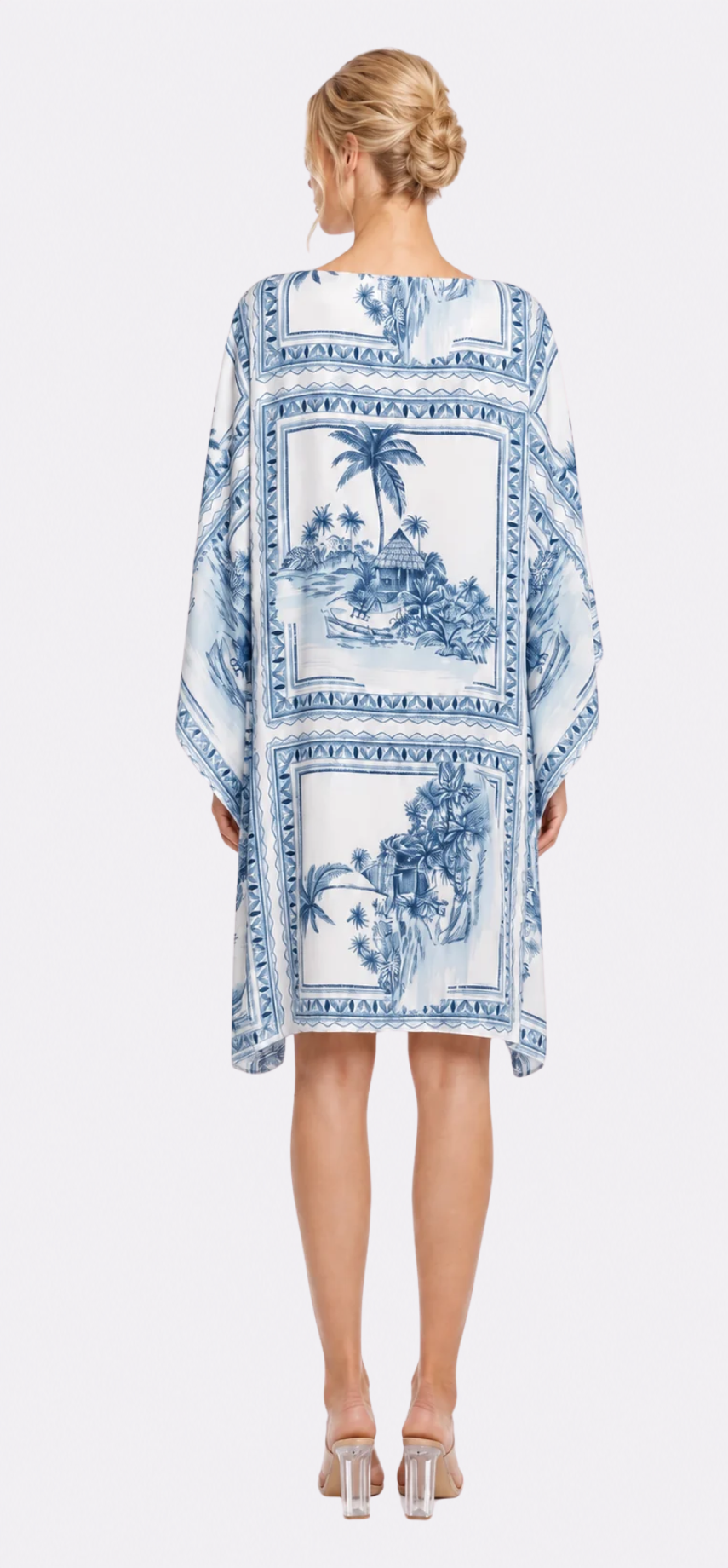 Bungalow Blue Three-in-One Short Dress