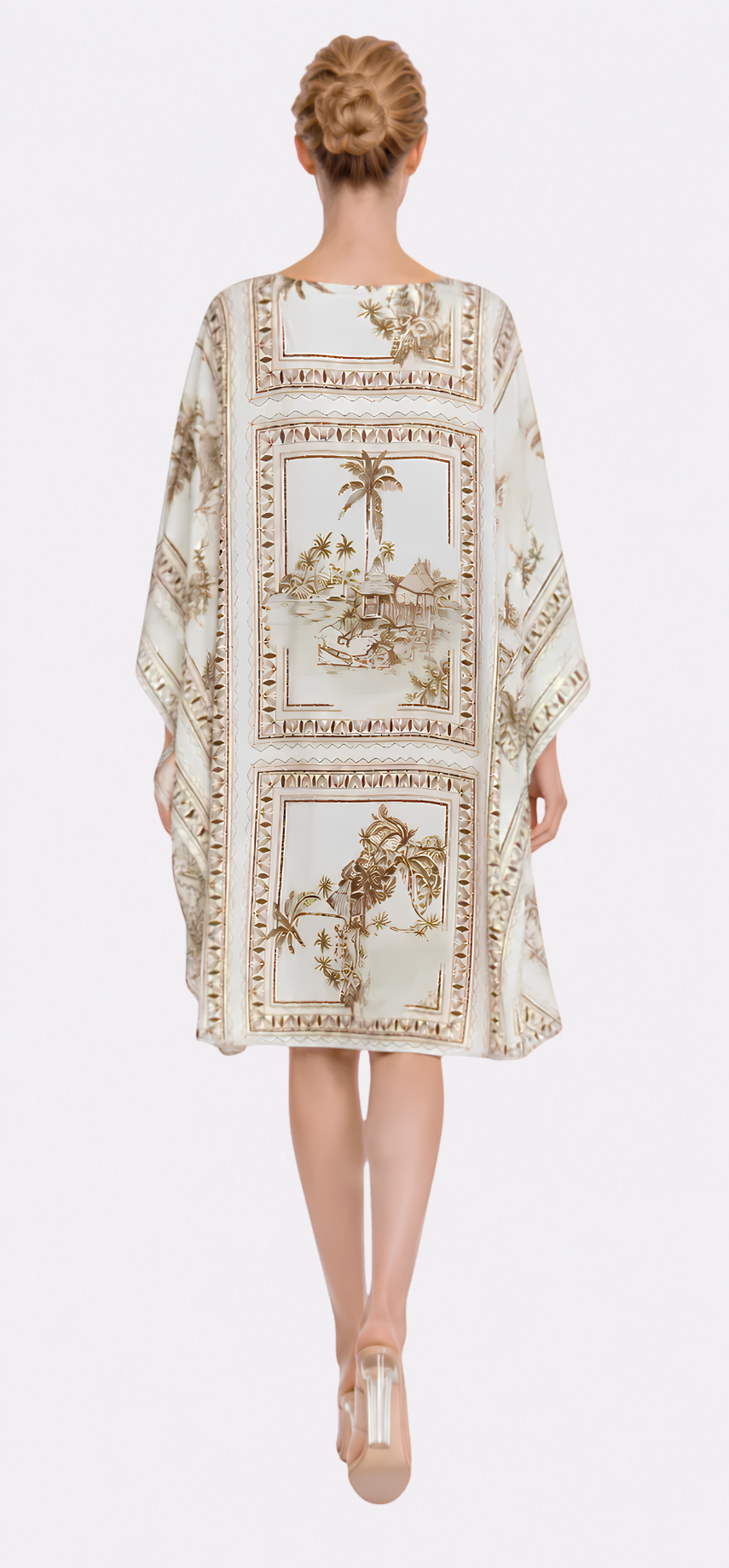 Bungalow Golden Three-in-One Short Dress