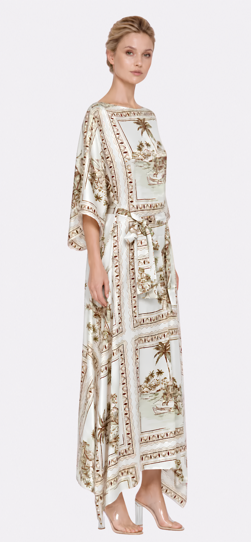 Bungalow Golden Three-in-One Maxi Dress