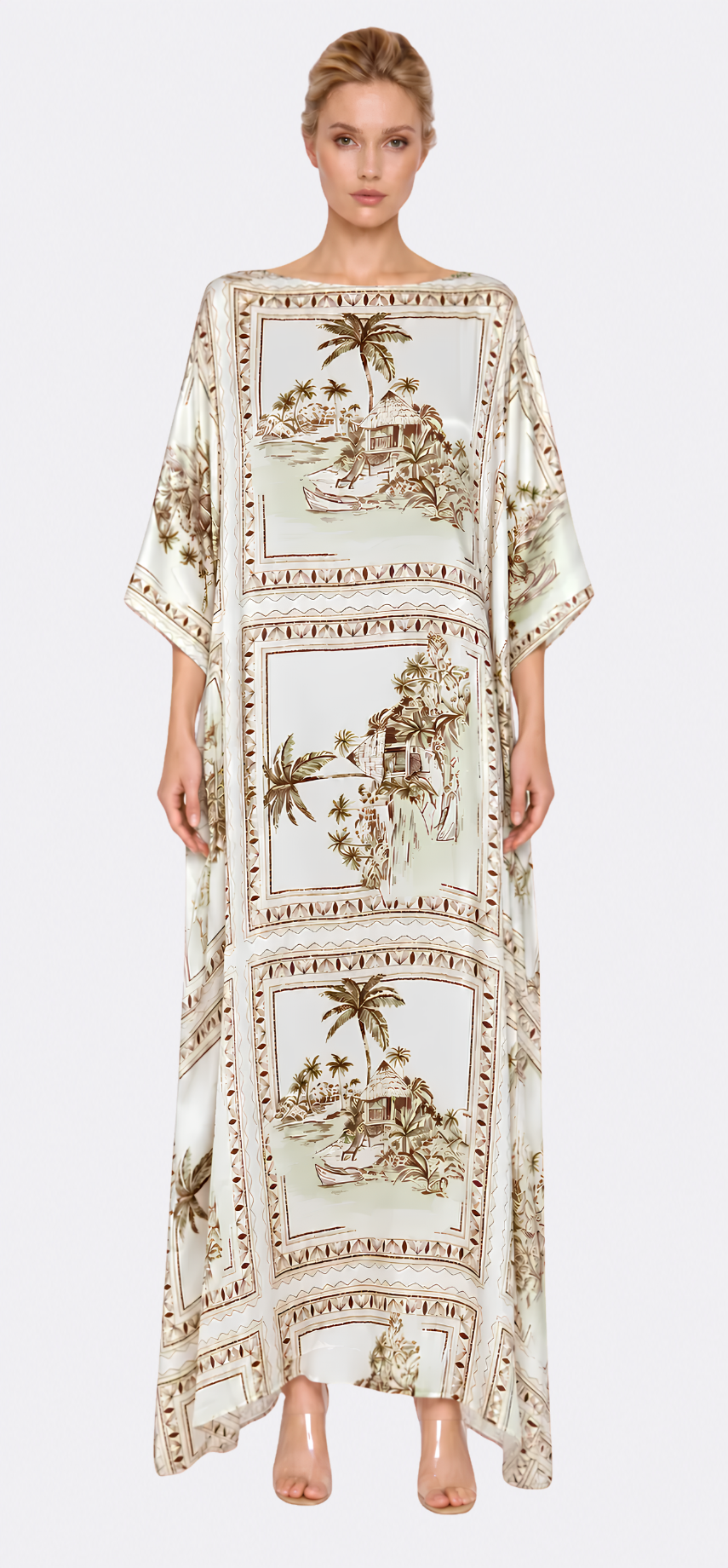 Bungalow Golden Three-in-One Maxi Dress