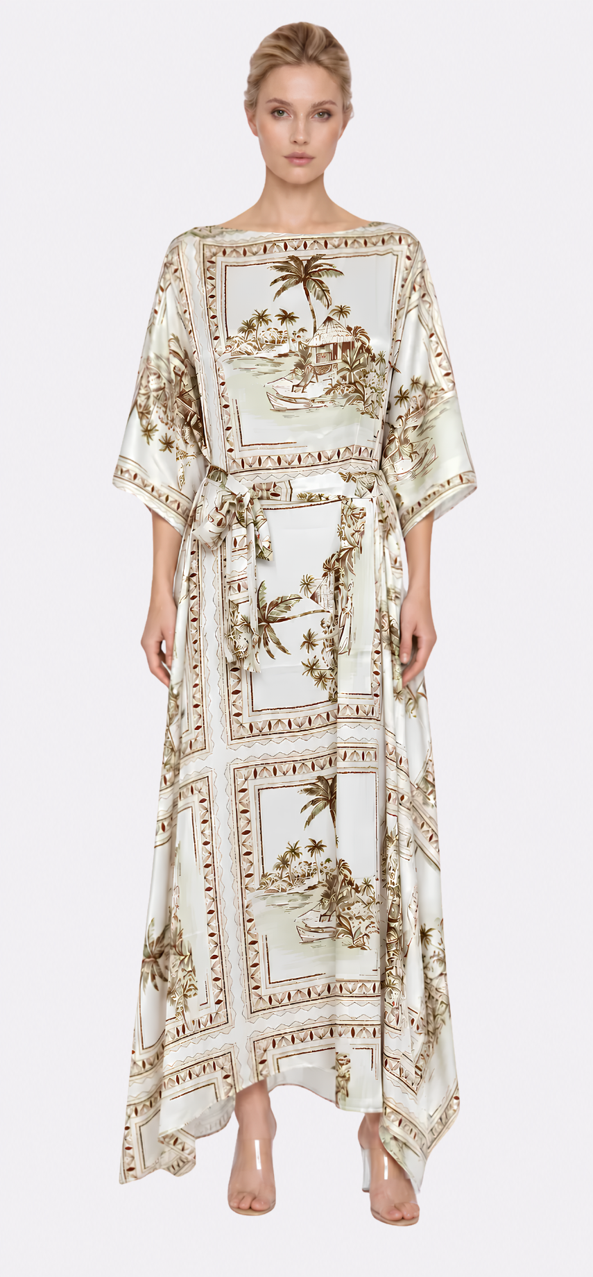 Bungalow Golden Three-in-One Maxi Dress