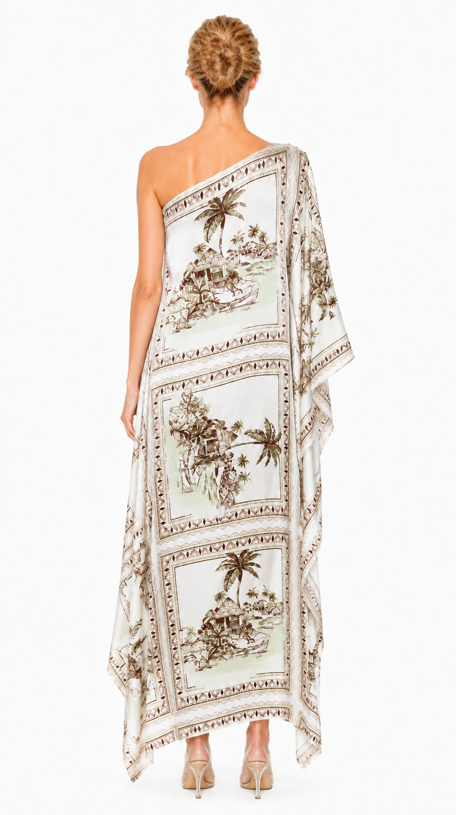 Bungalow Golden 3-Way Convertible Long Caftan