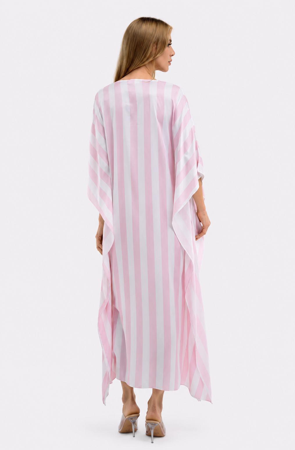 Cabana Pink Long Caftan