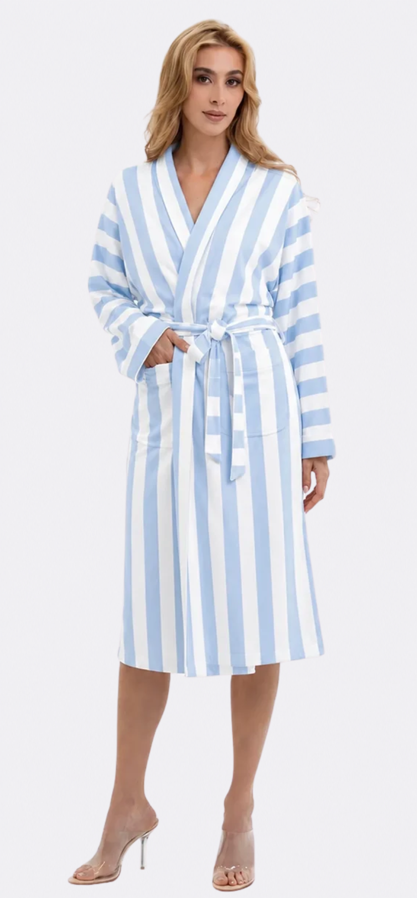 Cabana Blue Long Robe