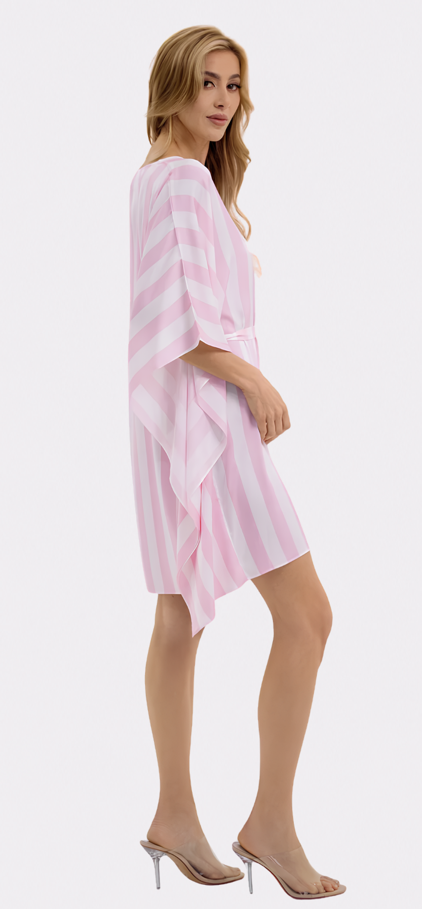 Cabana Pink Short Caftan