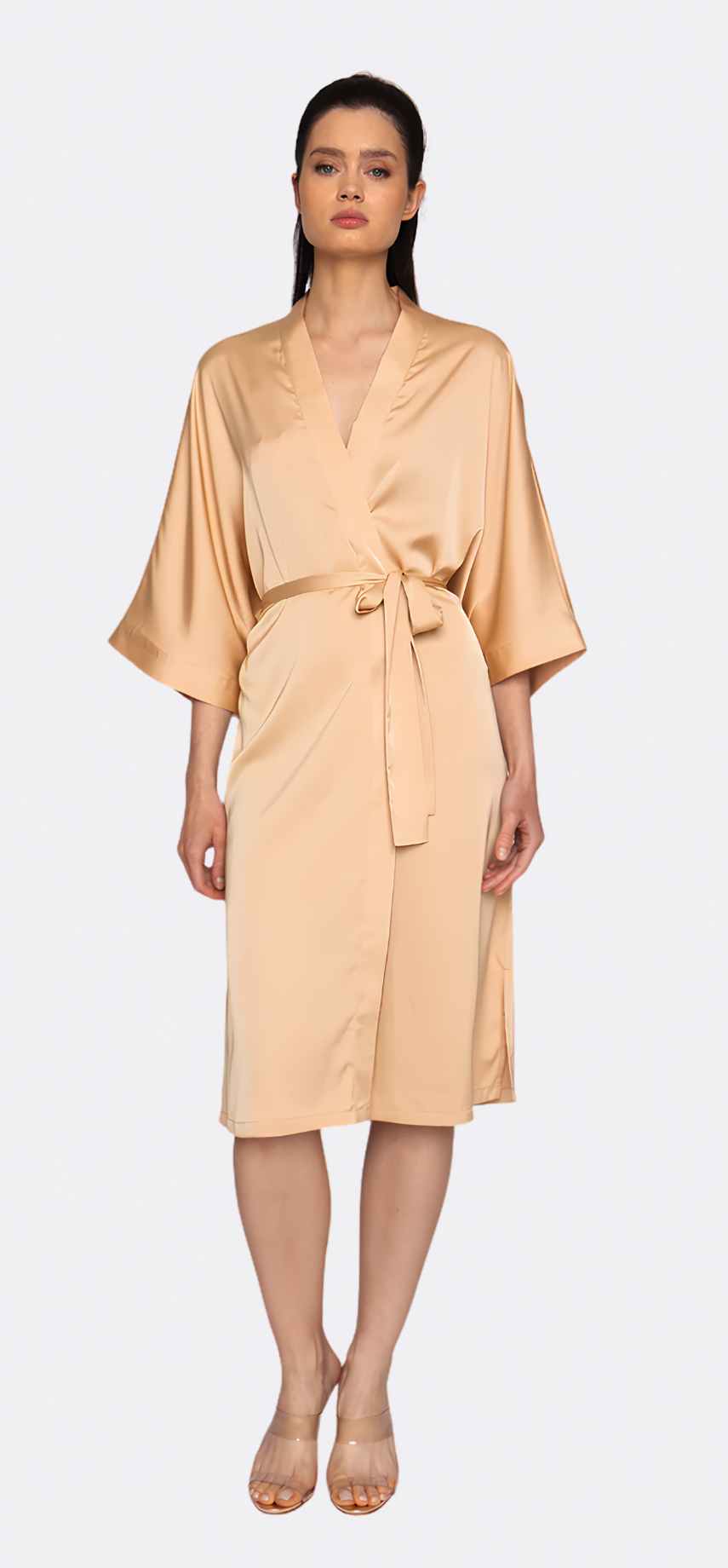 Champagne Silky Kimono