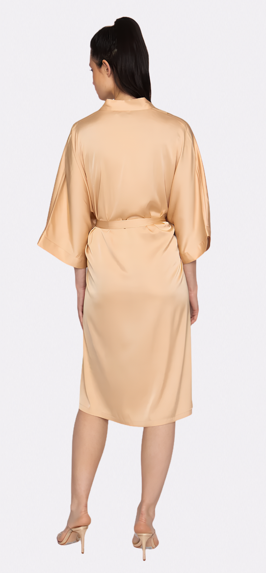 Champagne Silky Kimono