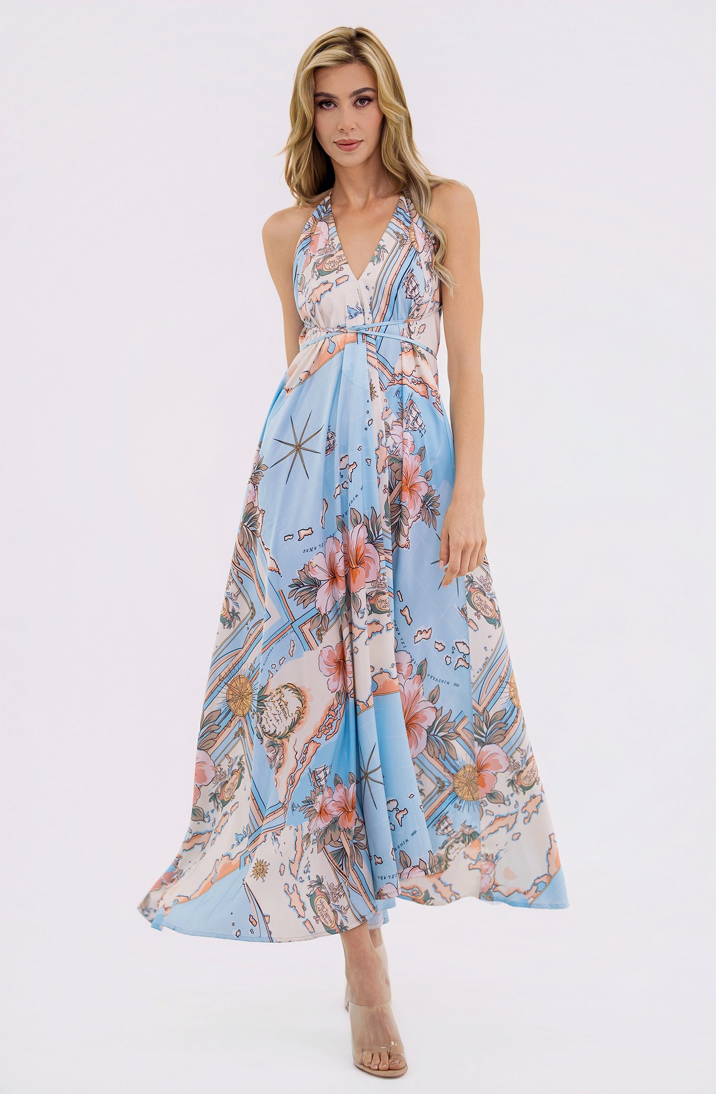 Les Îles Caraïbes Infinity Dress | Luxury Multi-Way Resort Dress