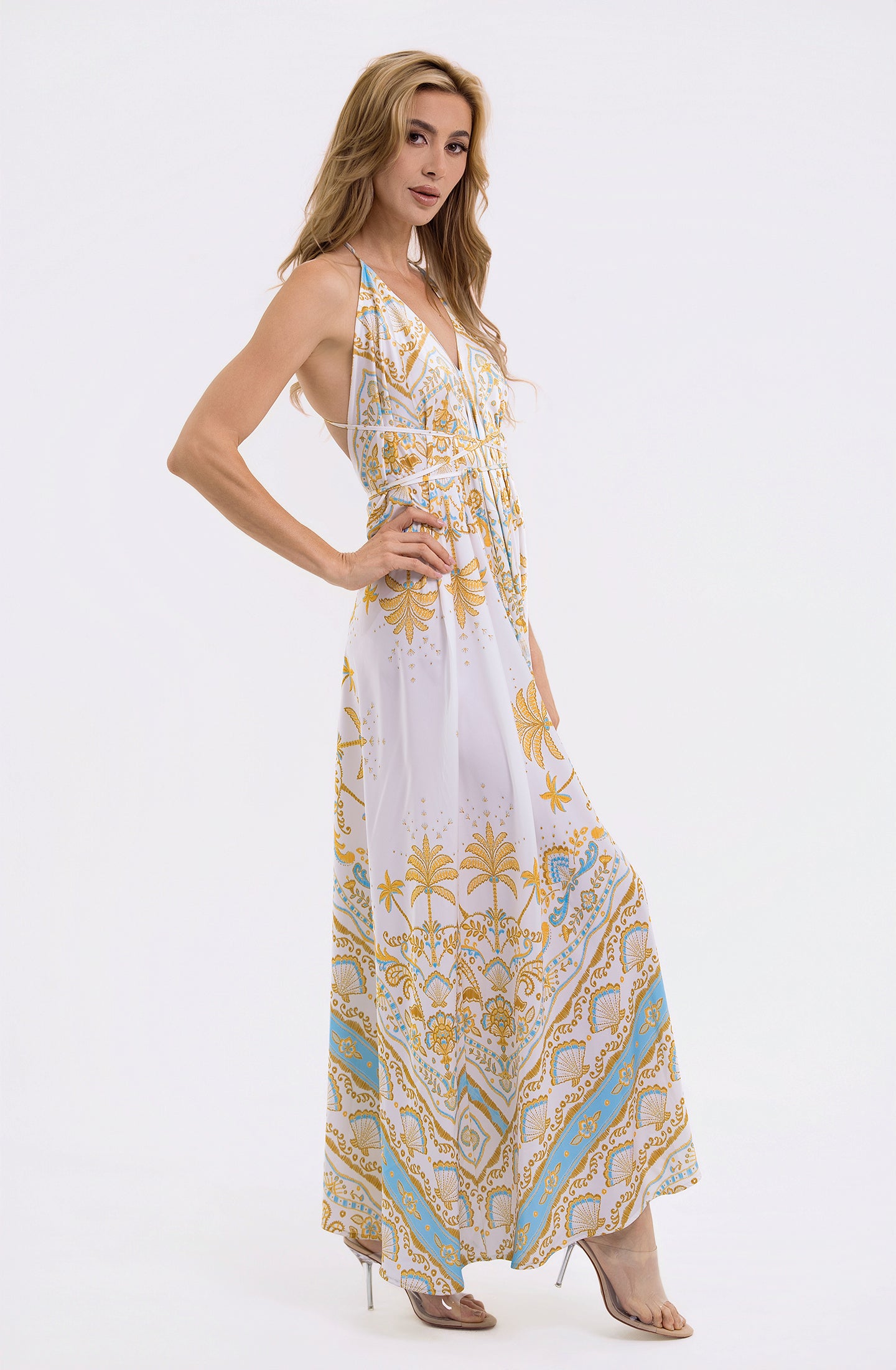 Mariela Infinity Dress | Luxury Blue Multiway Dress