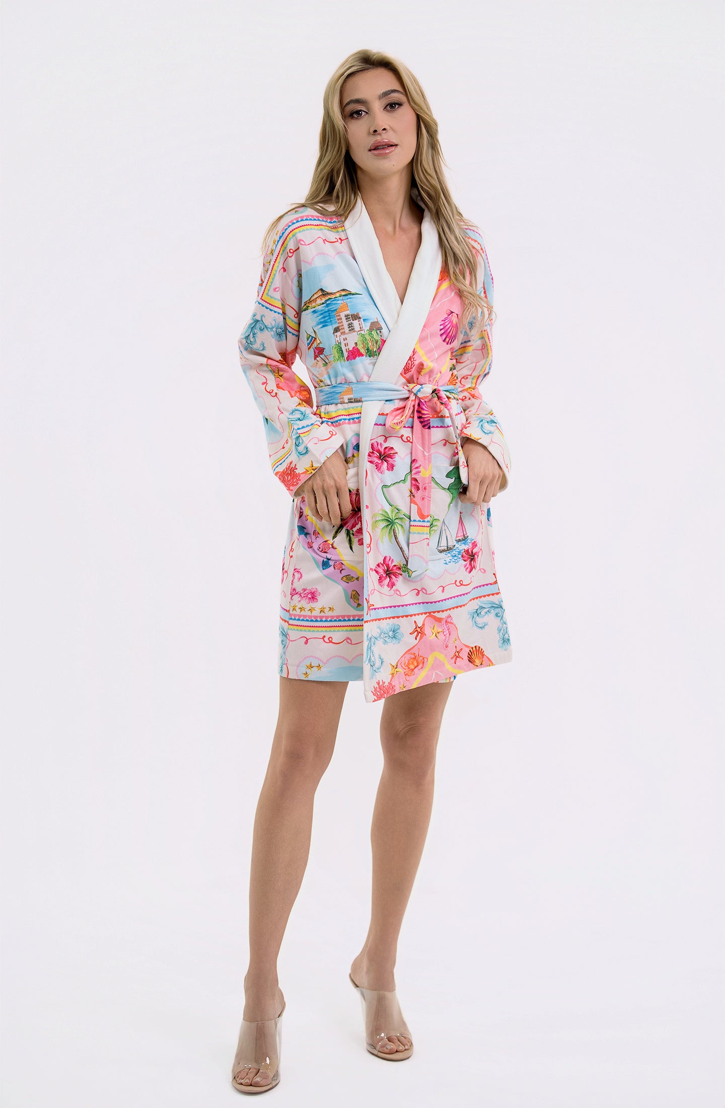 Portofino Short Robe | Luxury Resort Robe