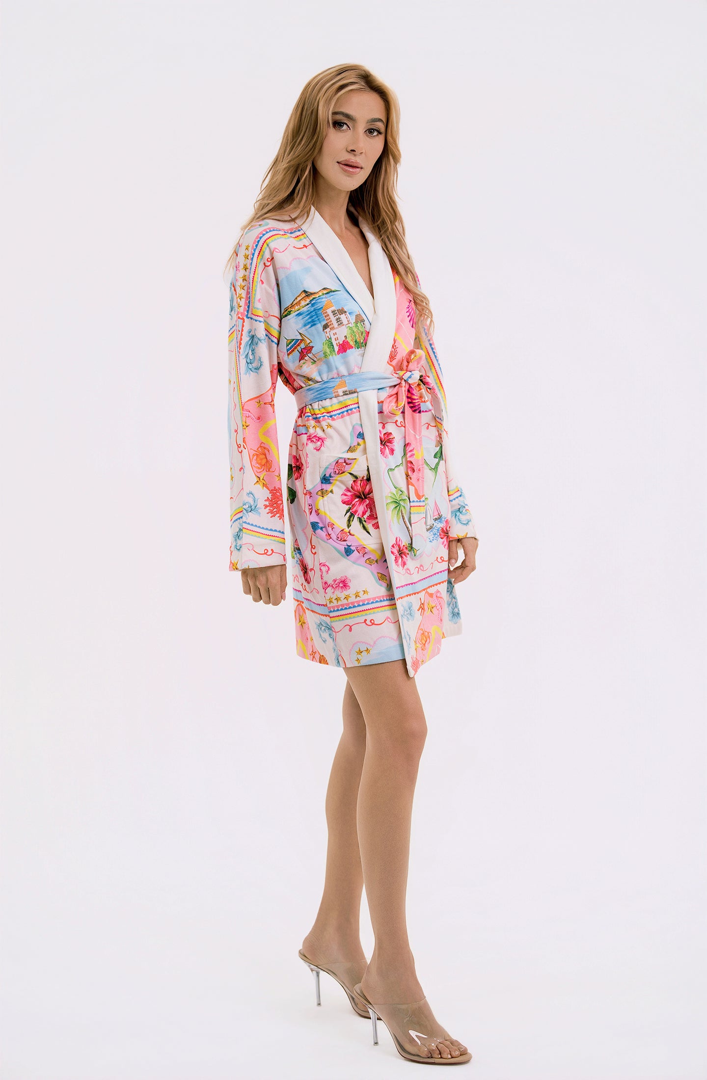 Portofino Short Robe | Luxury Resort Robe