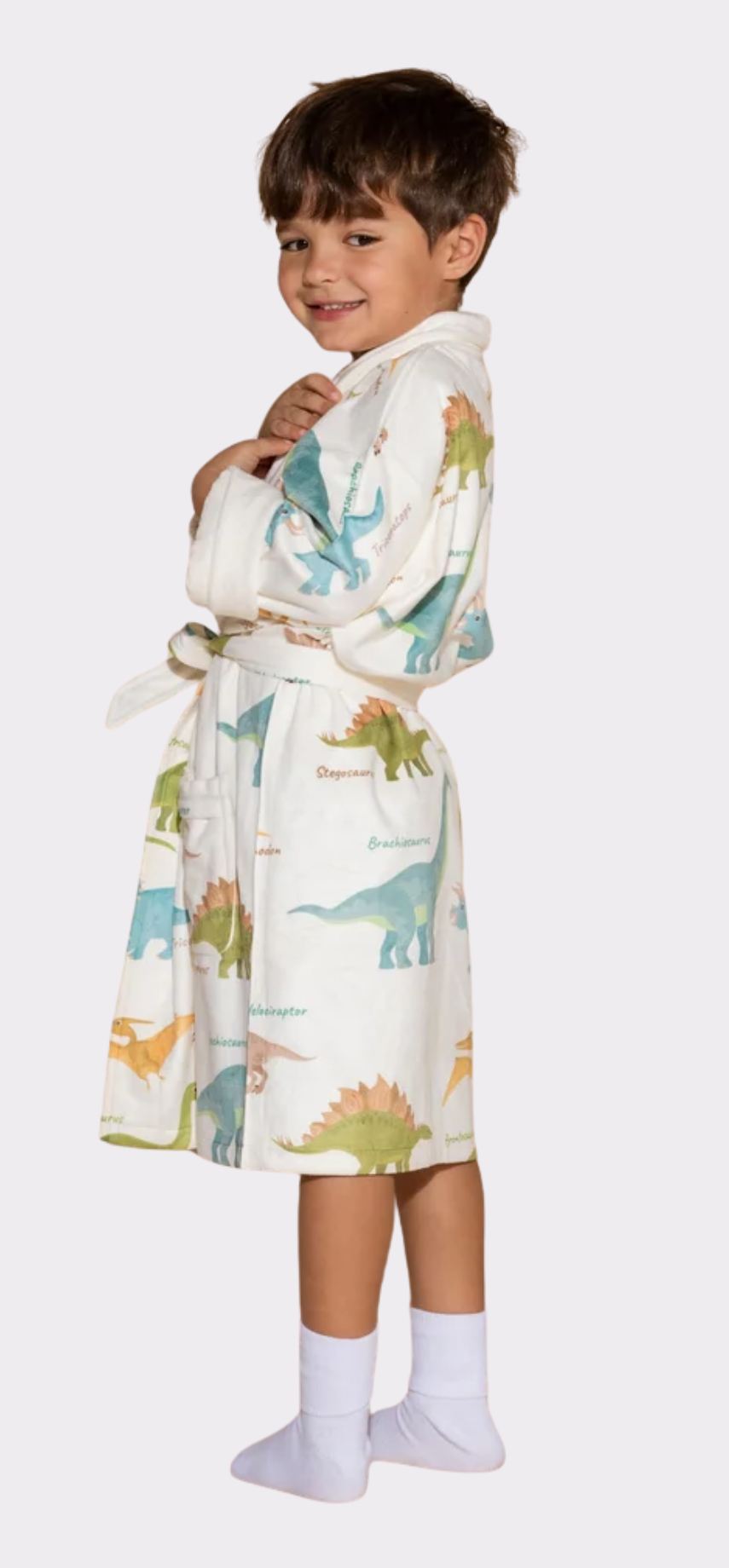 Dinosaur Kids Microfiber Robe | Wrap-Up by VP