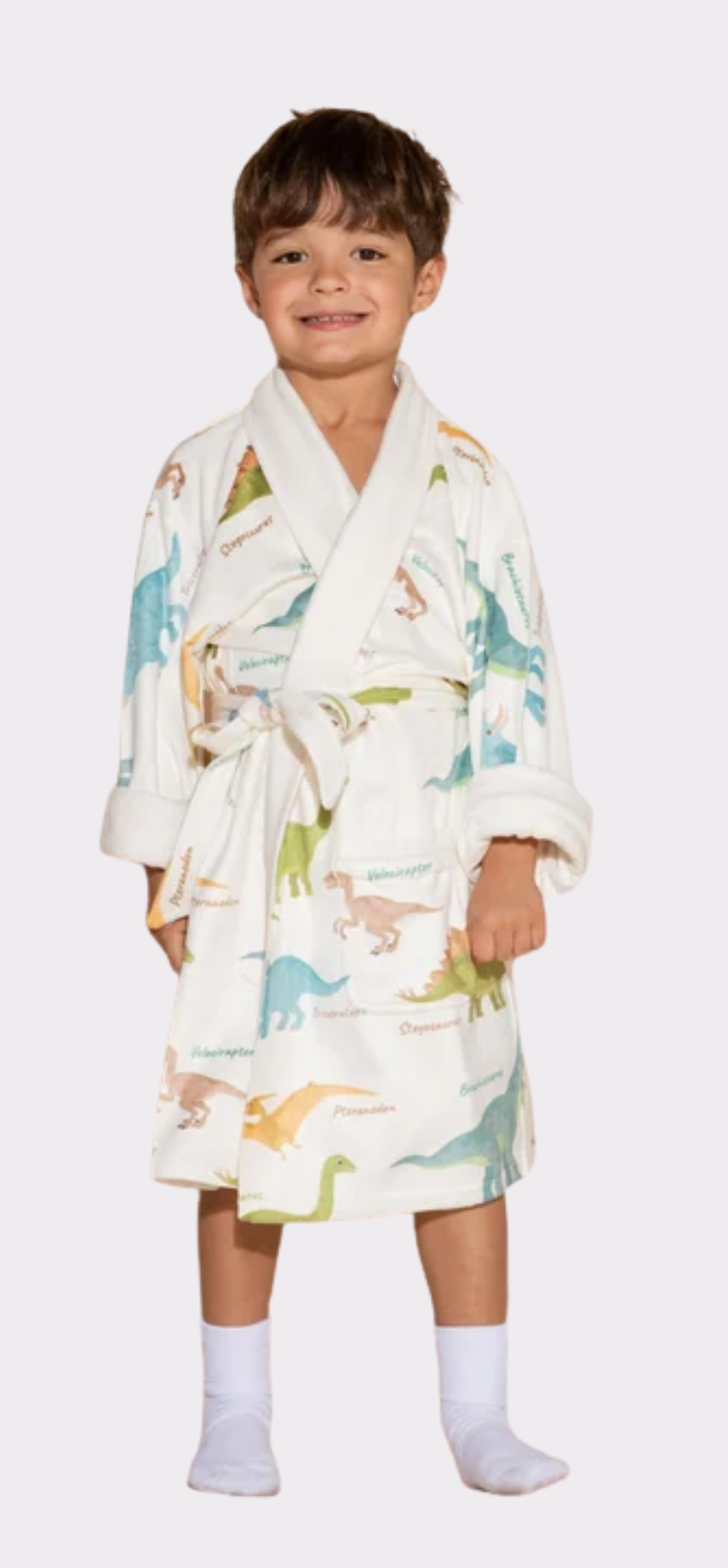 Dinosaur Kids Microfiber Robe | Wrap-Up by VP