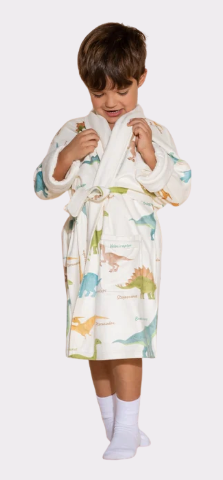Dinosaur Kids Microfiber Robe | Wrap-Up by VP
