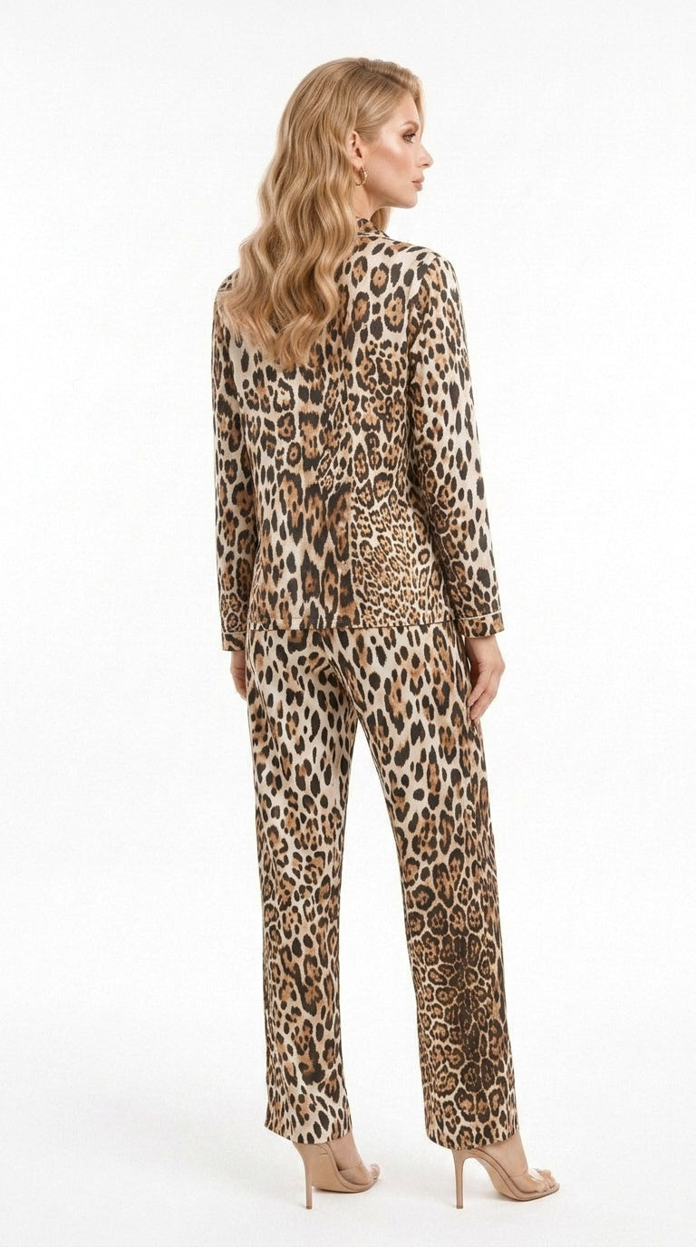 Donatella Long PJ Set