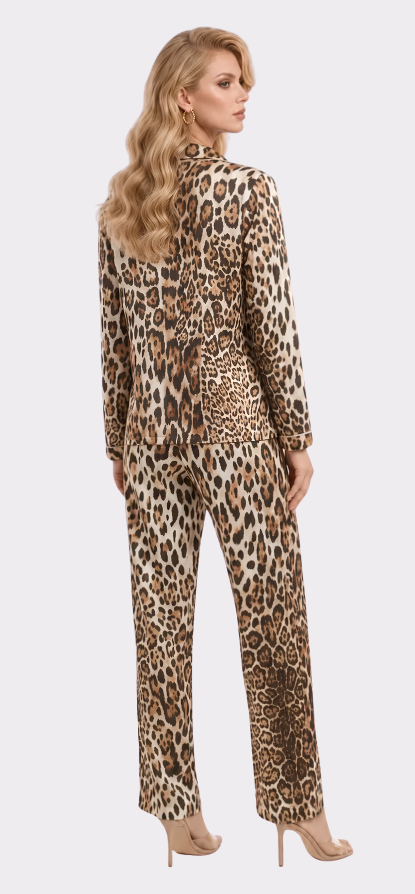 Donatella Long PJ Set