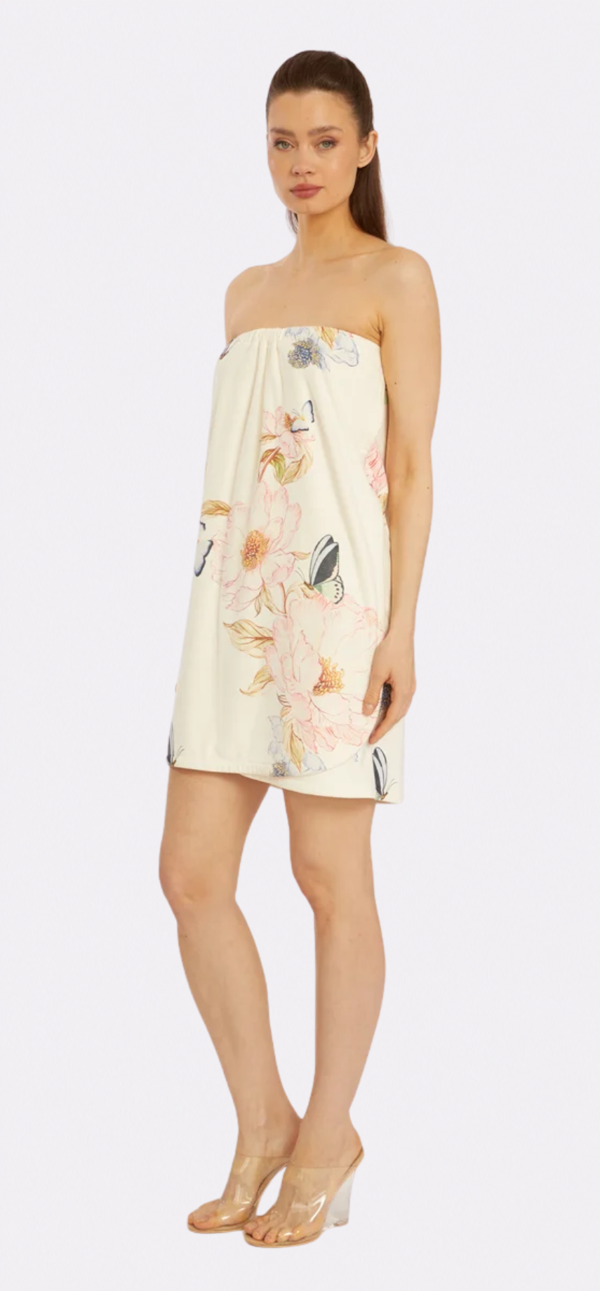 Florenza Spa Wrap – Floral & Butterfly