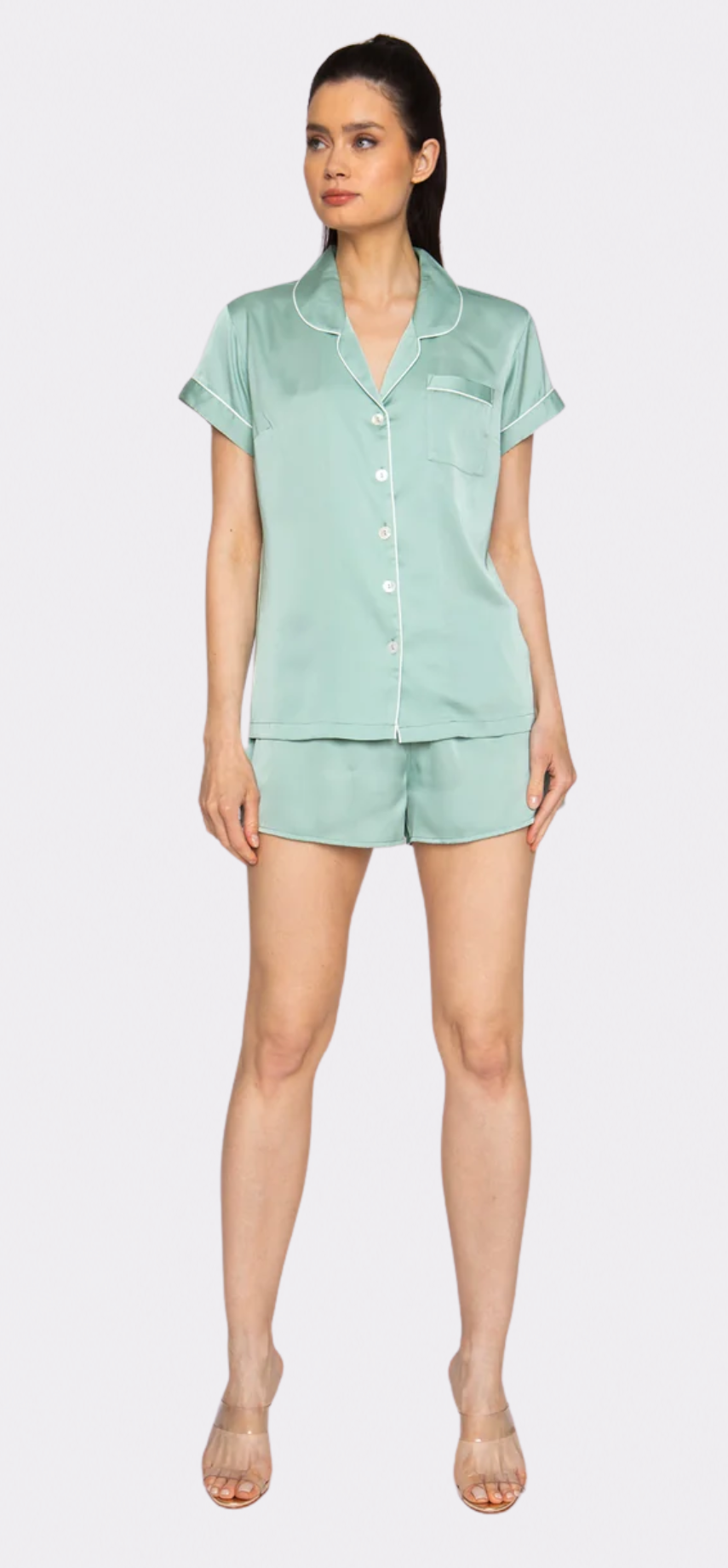Green Tea Short PJ Set