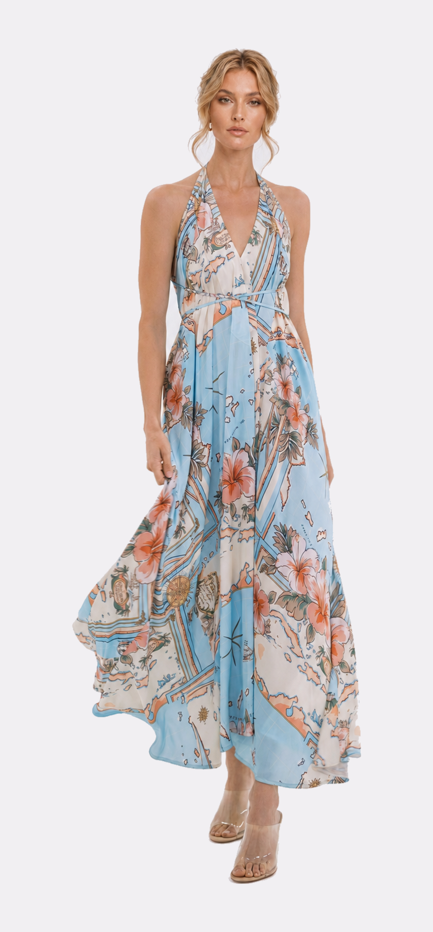 Les Îles Caraïbes Infinity Dress
