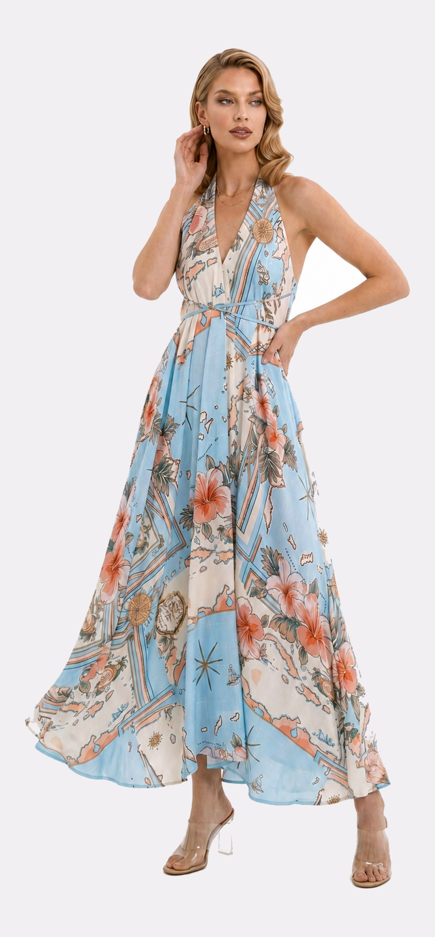 Les Îles Caraïbes Infinity Dress