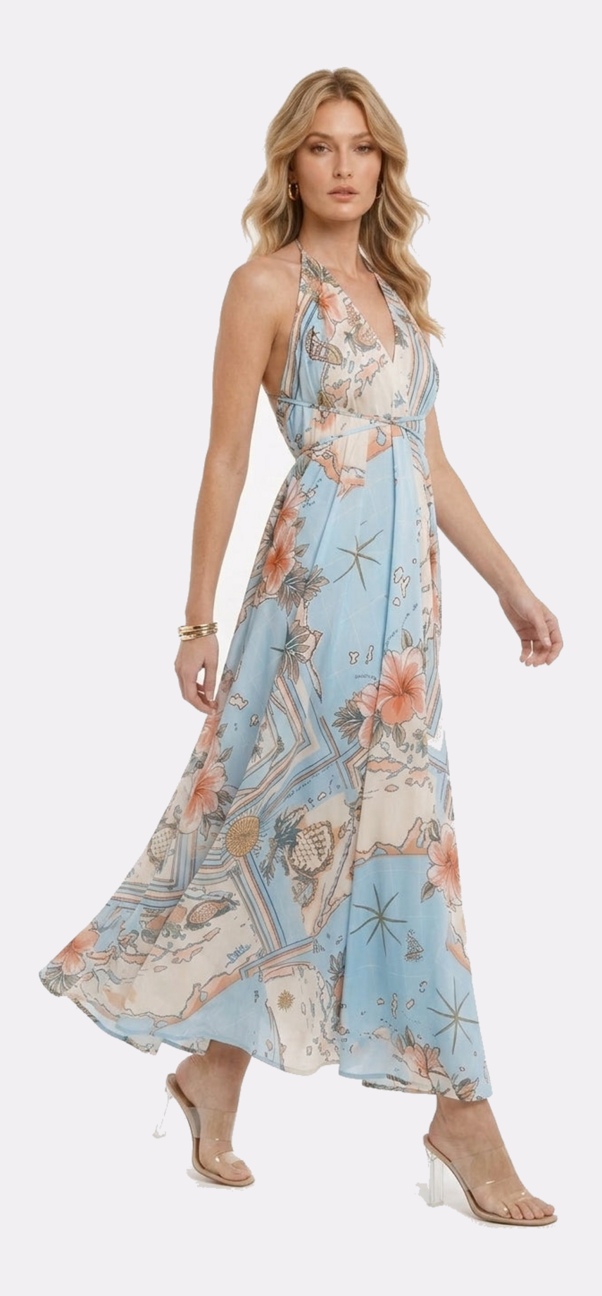 Les Îles Caraïbes Infinity Dress