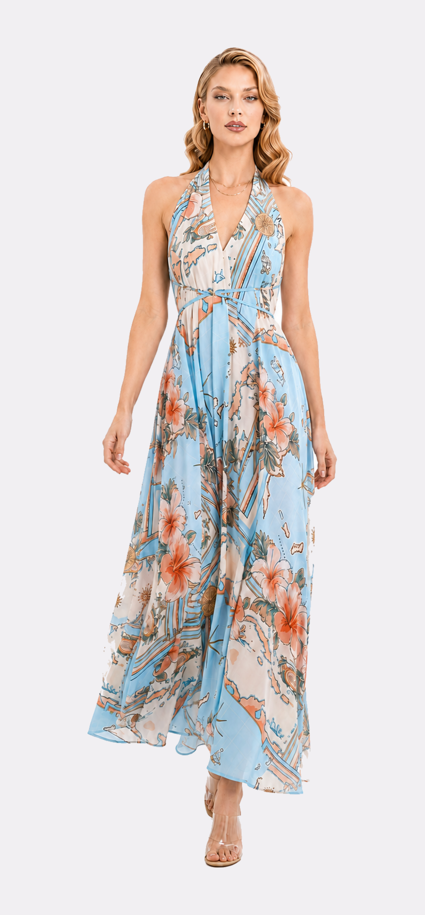 Les Îles Caraïbes Infinity Dress