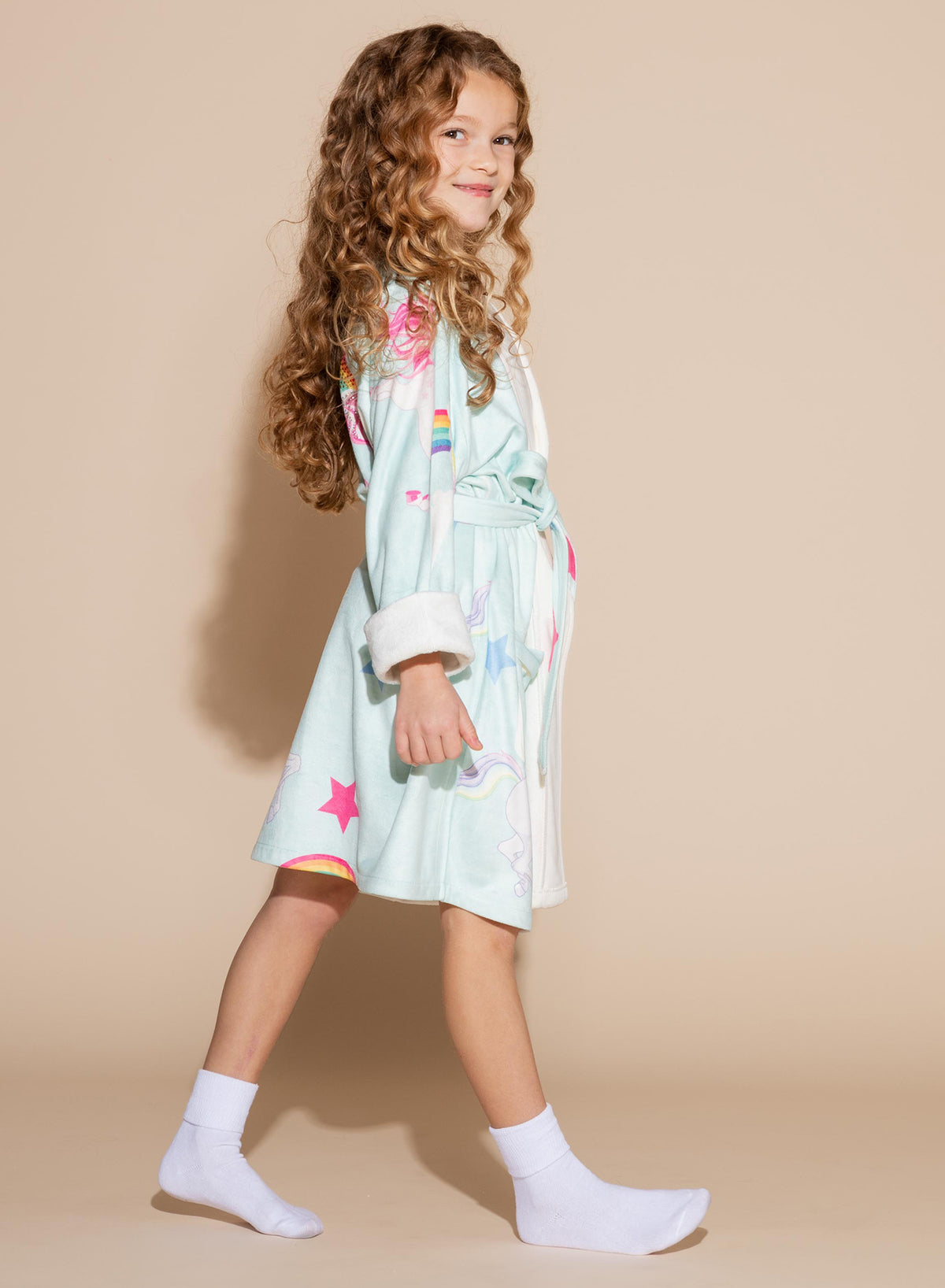 Unicorn Dreams Kids Robe | Luxury Kids Bathrobe | Wrap-Up by VP