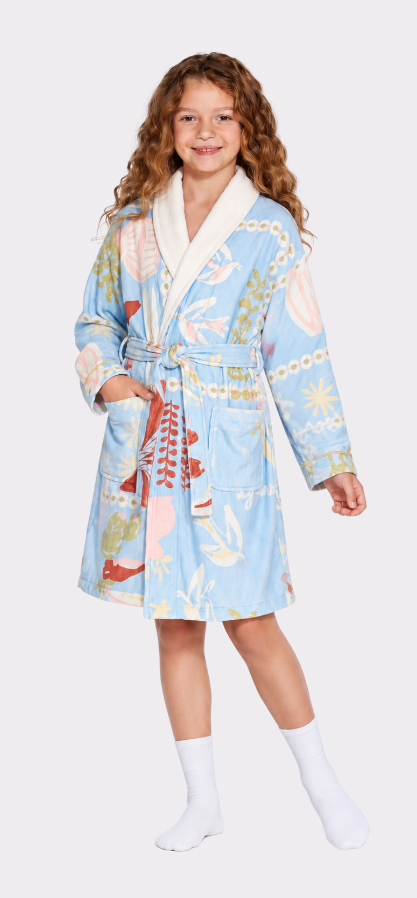 Agrumi Azzuro Kid Robe
