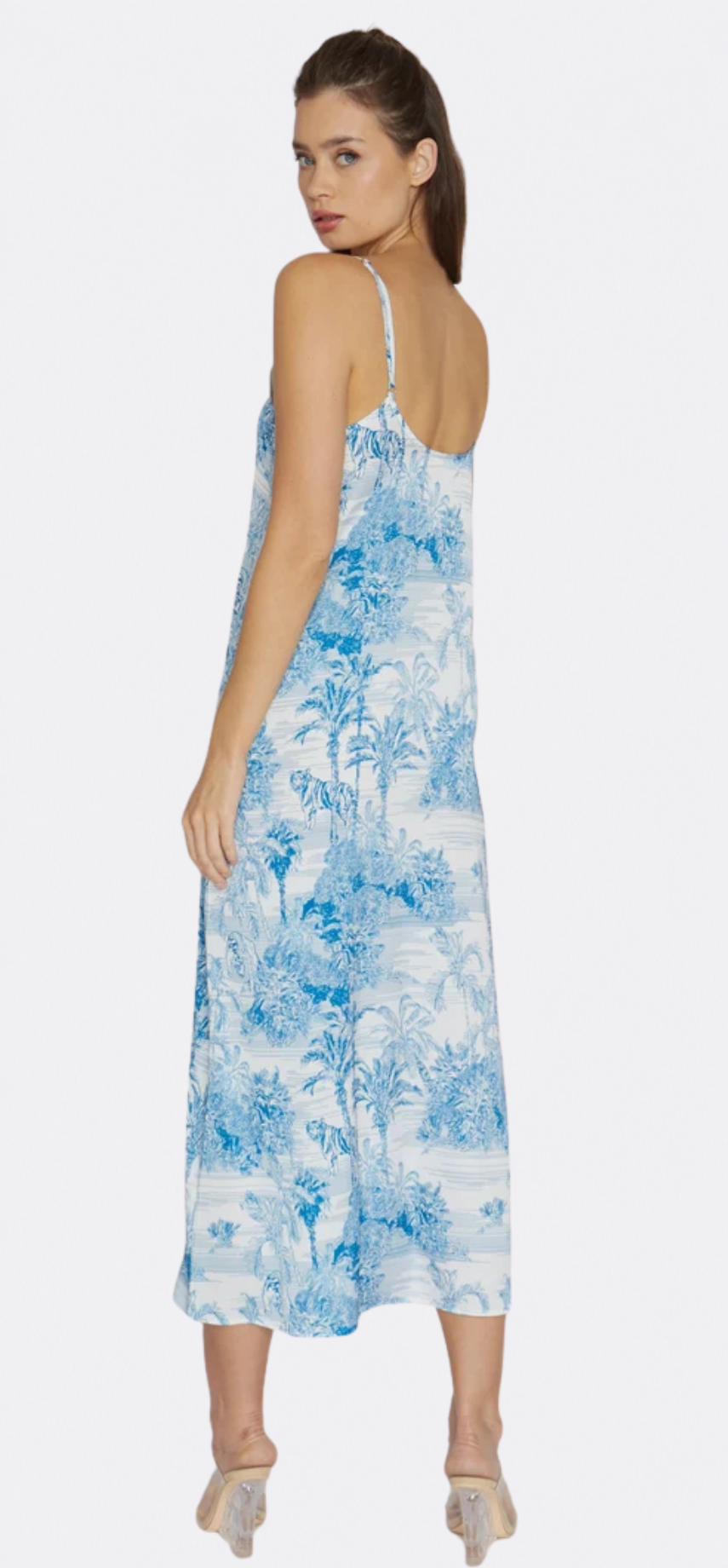 Landscape Blue Long Chemise