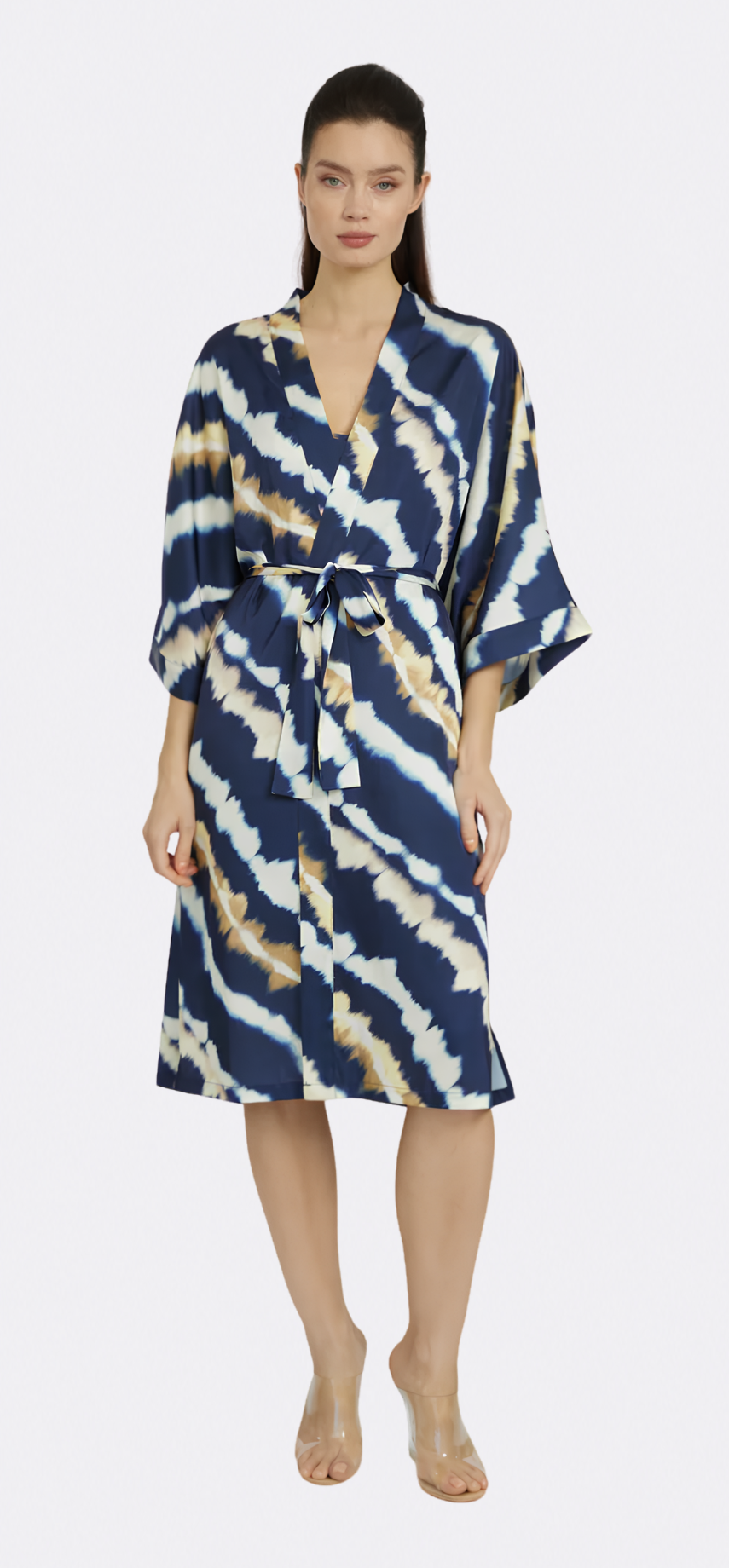 Mai Tai Moon Silky Kimono