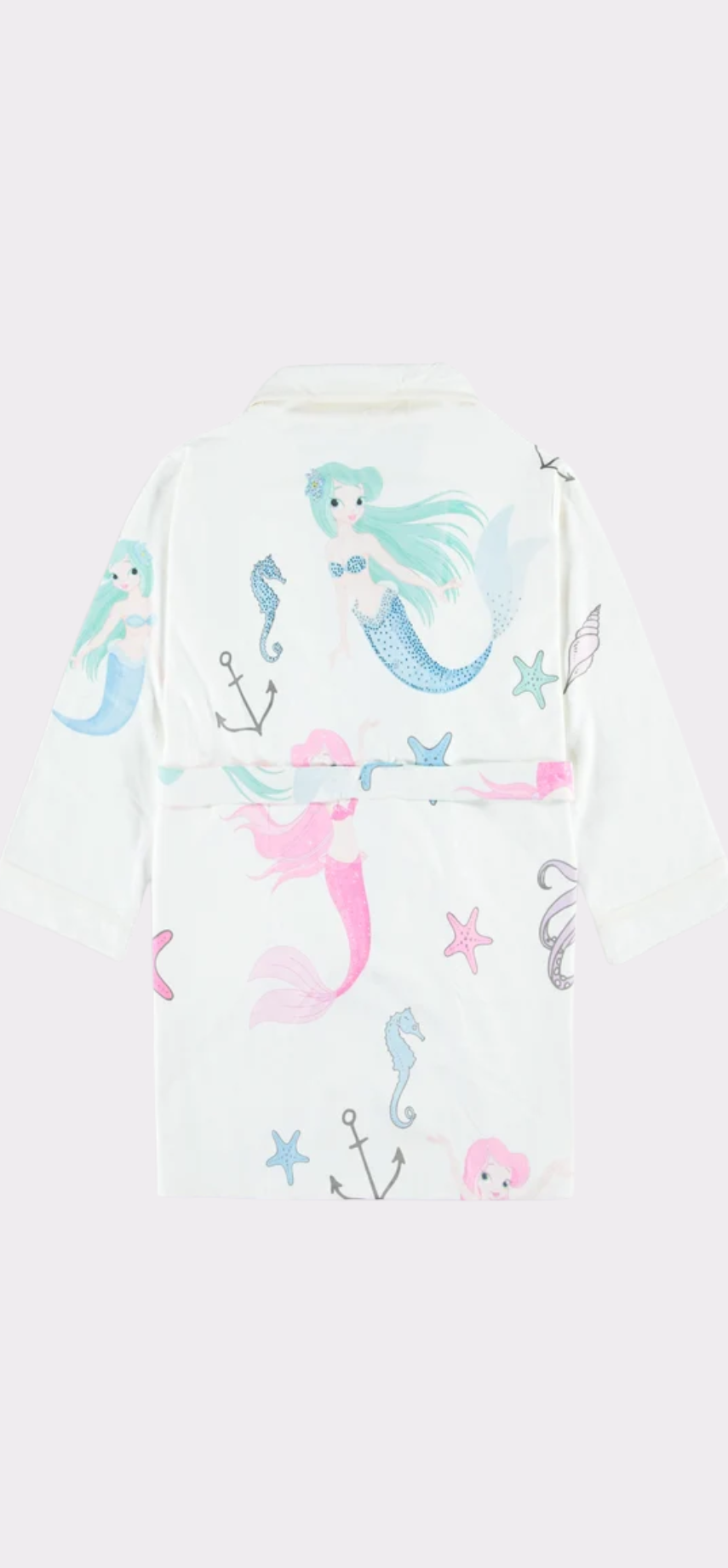 Mermaid Dreams Kids Robe | Luxury Girls Bathrobe | Wrap-Up by VP