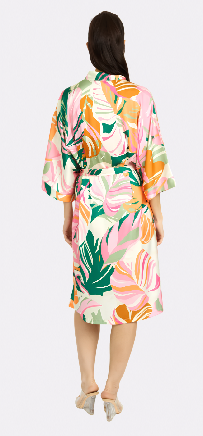 Miami Vibes Silky Kimono