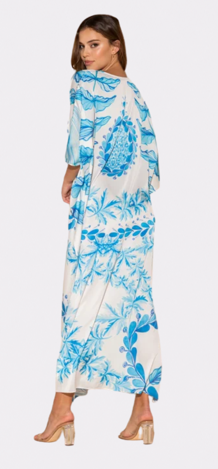 Oceana Blue Long Caftan