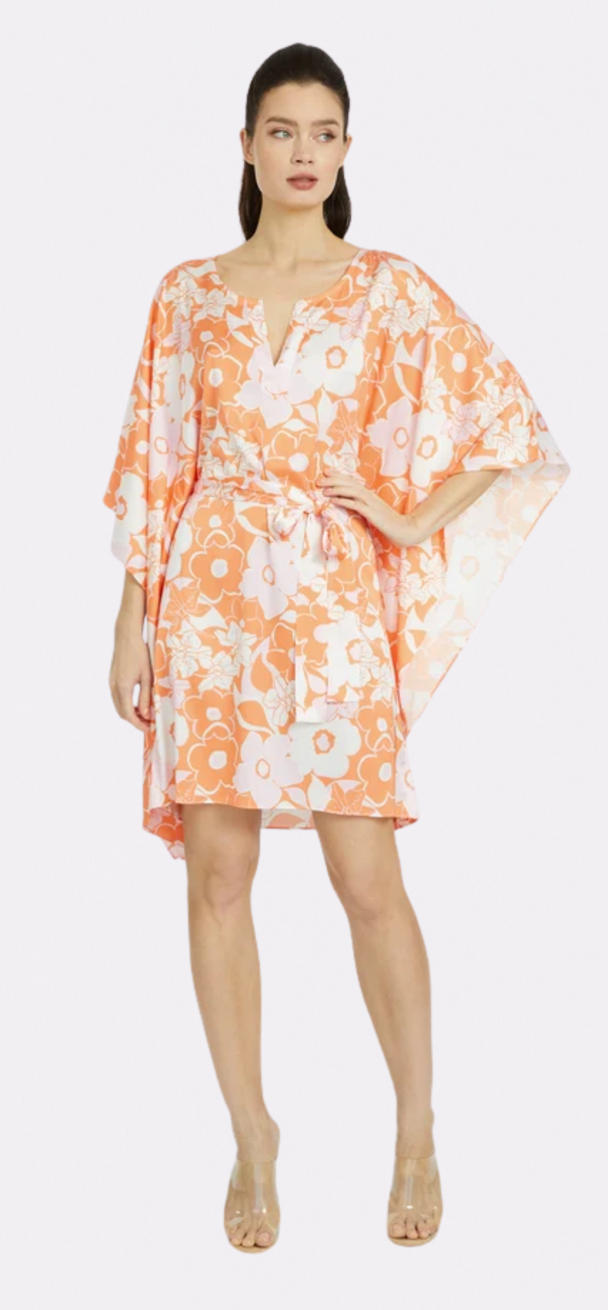 Orange Crush Short Caftan