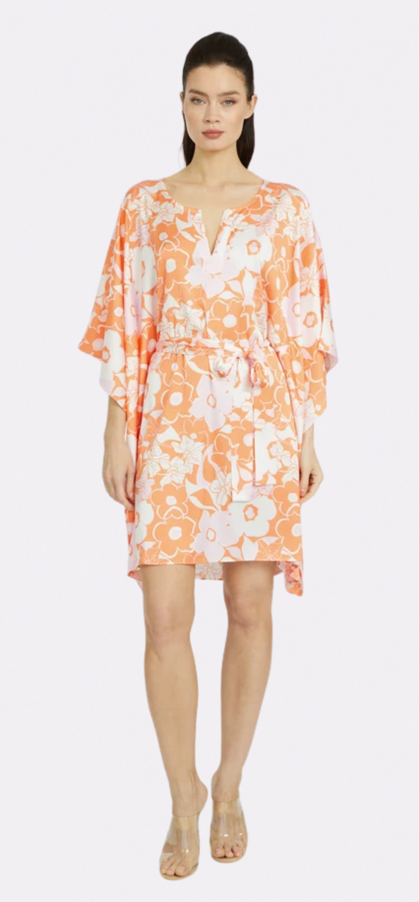 Orange Crush Short Caftan