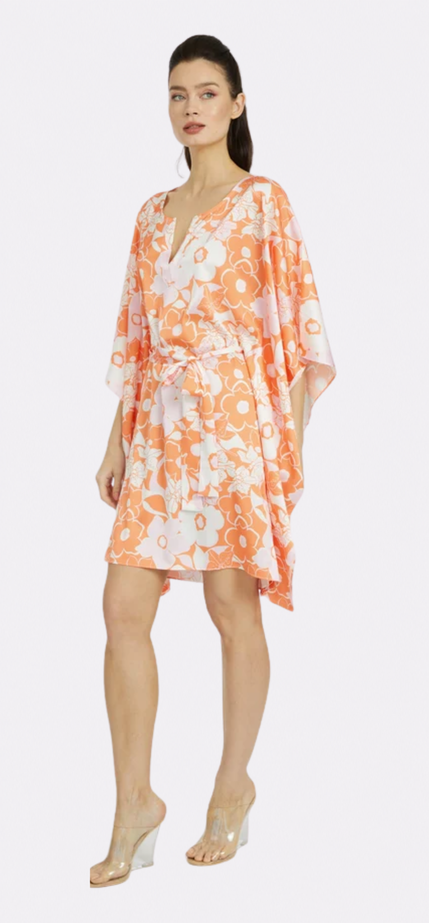 Orange Crush Short Caftan