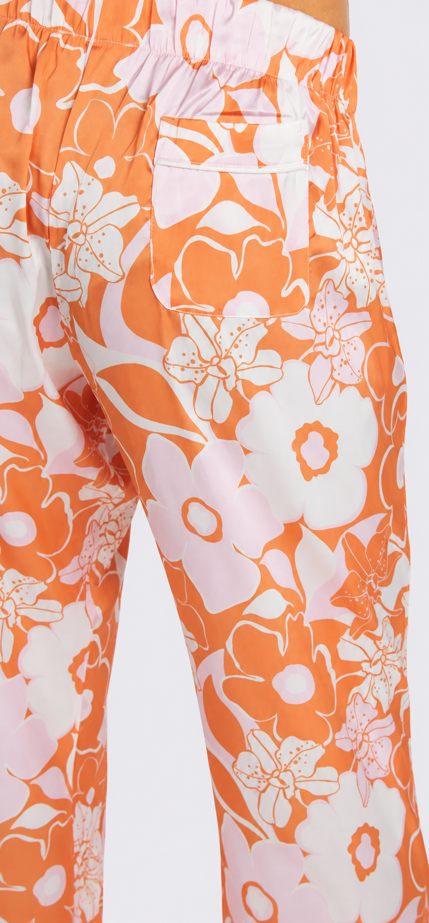 Orange Crush Short Sleeve & Pant PJ Set