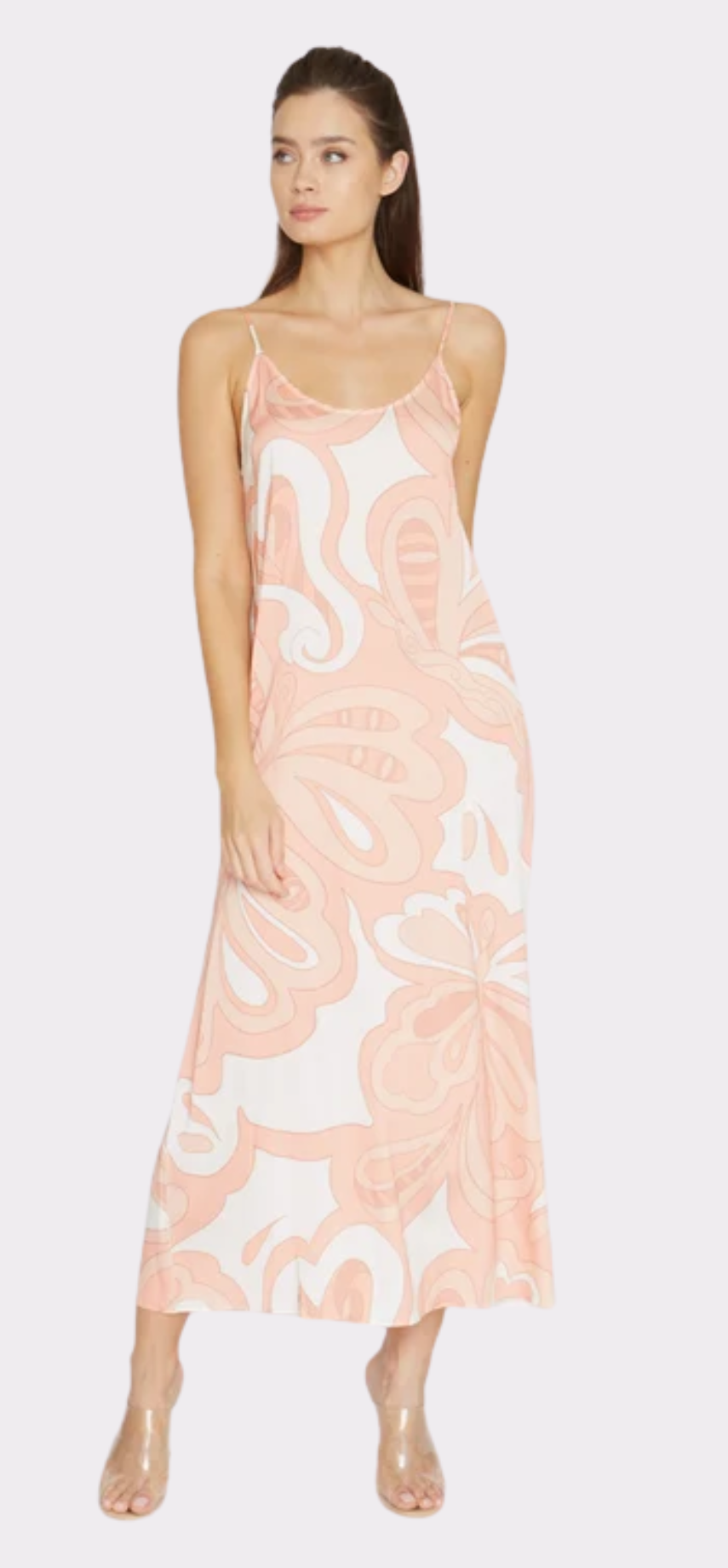 Orange Martini Long Chemise