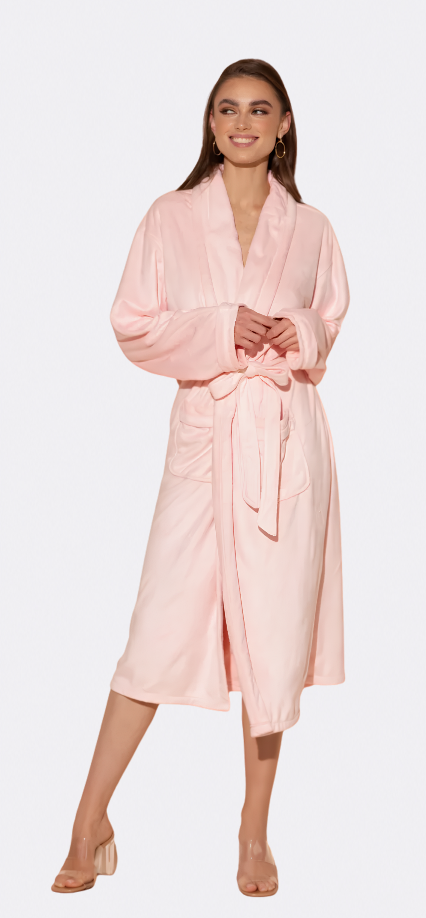 Pink Long Robe